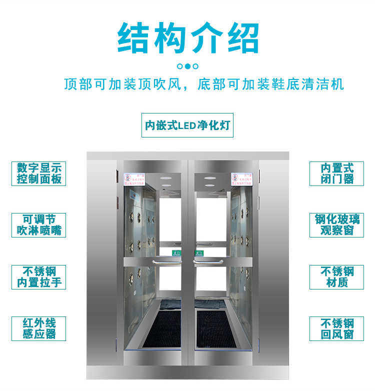 禹州净化车间货淋室厂家有哪些-结构解析